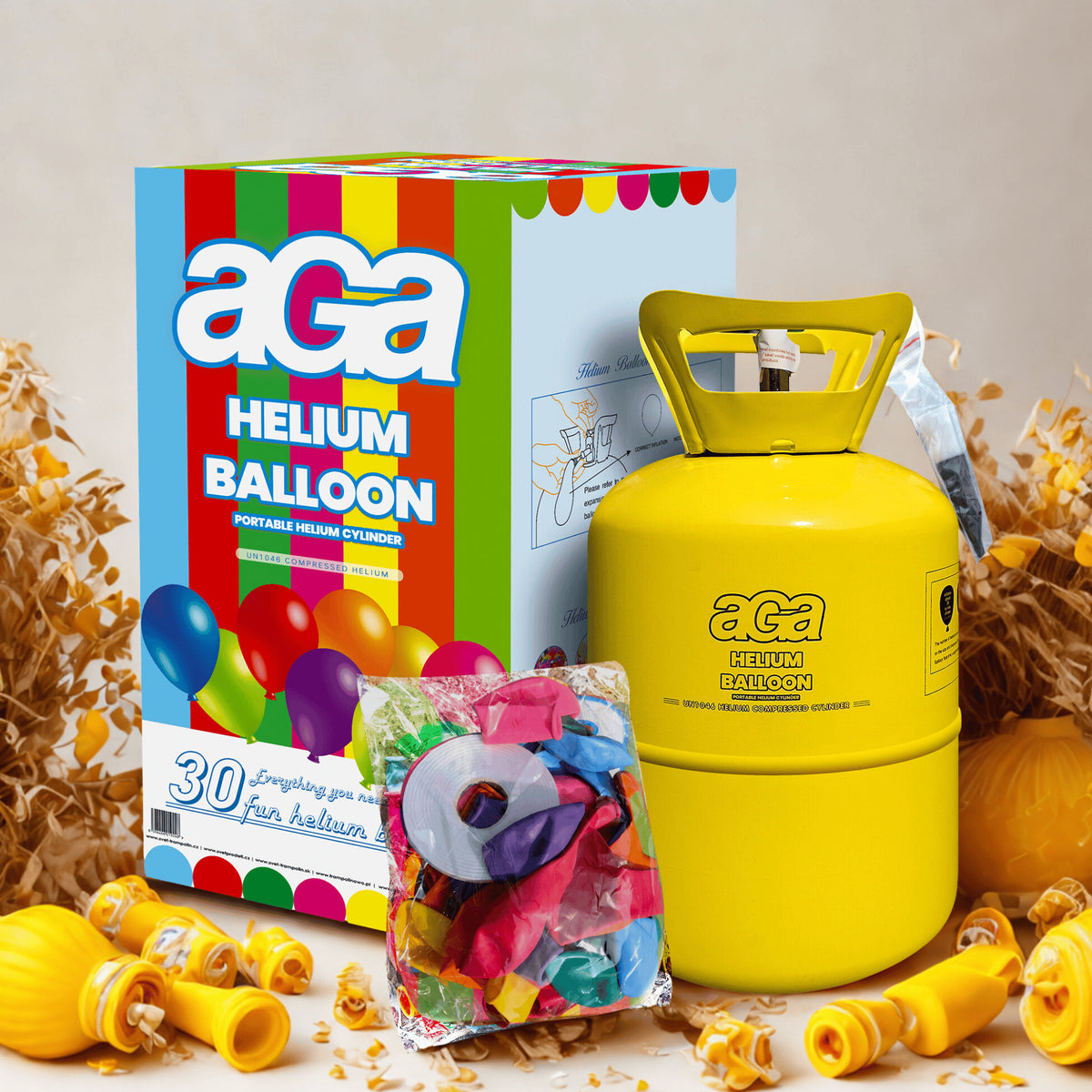 Helijumska boca za 30 balona – Aga4Kids