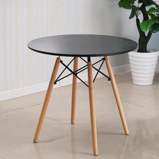 Eames okrugli sto 60 cm / Crna