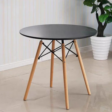 Eames okrugli sto 60 cm / 80 cm – Crni / Beli