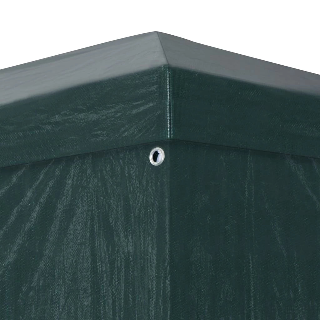 Baštenska tenda 9 × 3 m sa bočnim stranicama – Zelena
