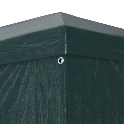 Baštenska tenda 9 × 3 m sa bočnim stranicama – Zelena