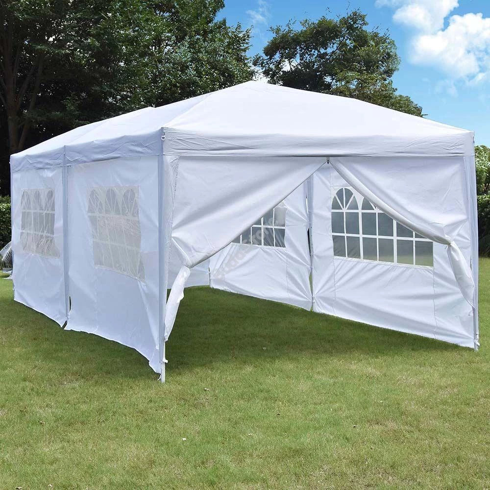 Baštenska tenda 6 × 3 m sa bočnim stranicama