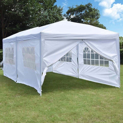 Baštenska tenda 6 × 3 m sa bočnim stranicama