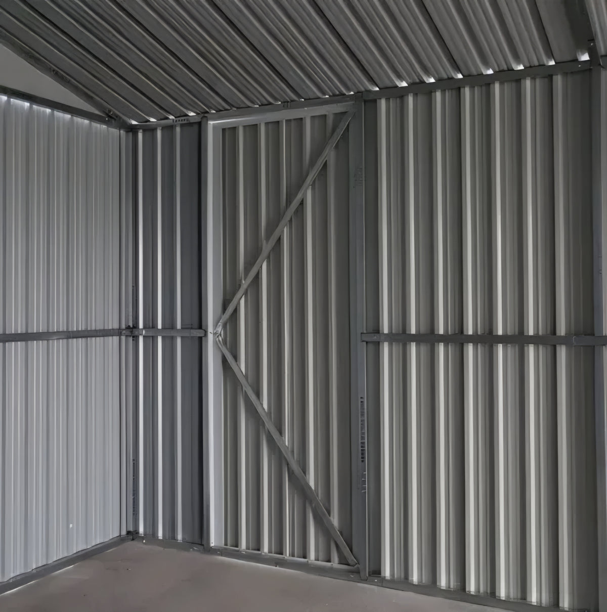 Metalna garaža / ostava G2090 – Antracit 20,7m²