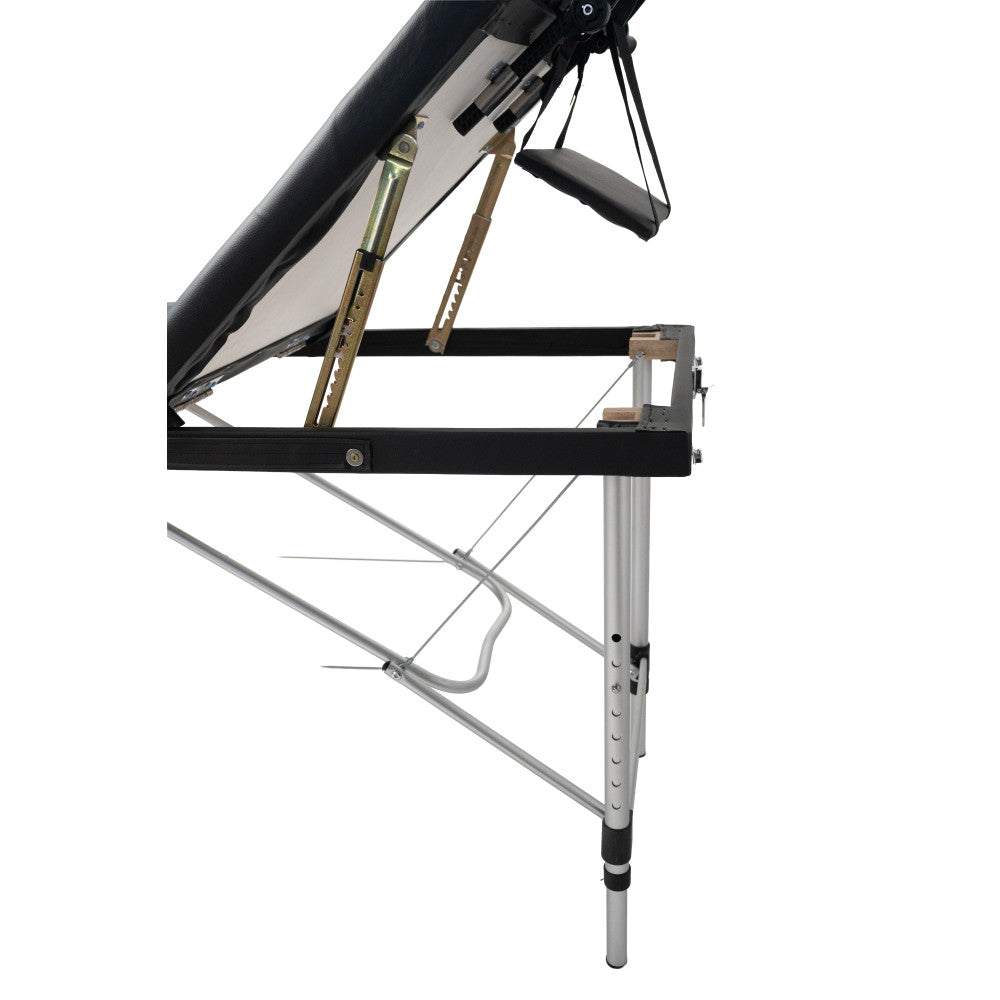 RELAX PRO aluminijumski rasklopivi masažni sto 180 × 60 cm – Krem
