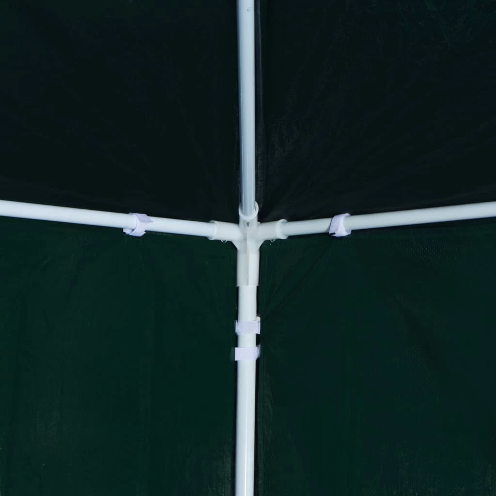 Baštenska tenda 9 × 3 m sa bočnim stranicama – Zelena