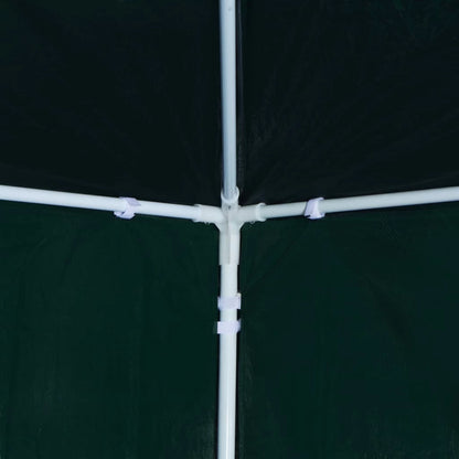 Baštenska tenda 9 × 3 m sa bočnim stranicama – Zelena