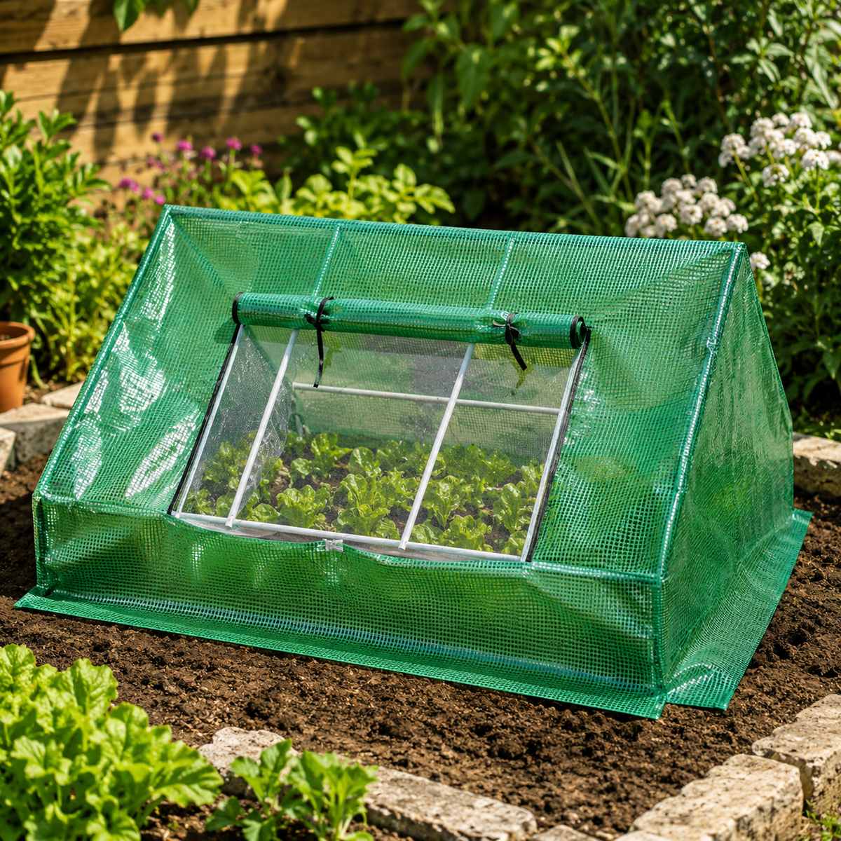 Linder Exclusiv mini plastenik MC4309 – 180 × 142 × 93 cm