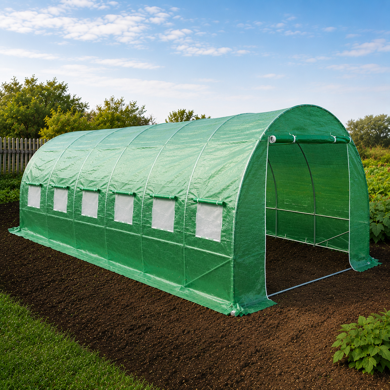 Plastenik 6 × 3 × 2 m