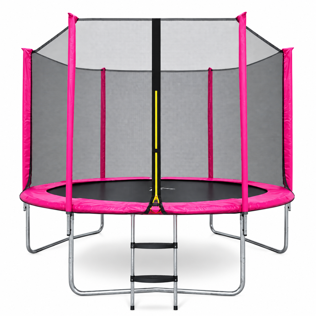 Aga Sport Top trambolina 244 cm sa zaštitnom mrežom – Roze