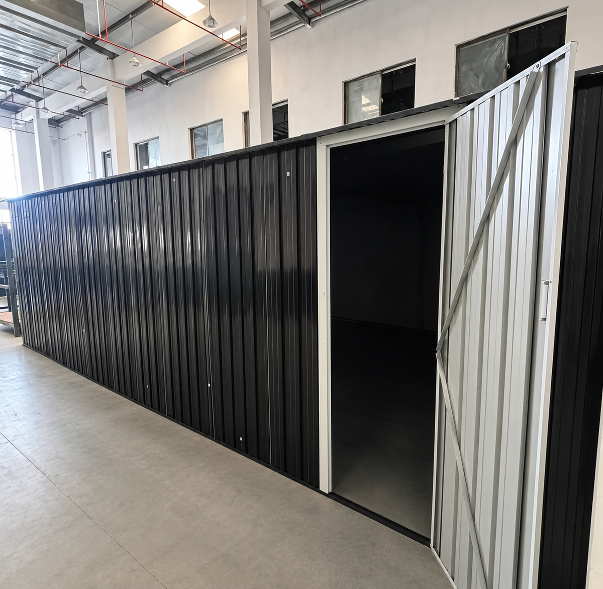Metalna garaža / ostava G2090 – Antracit 20,7m²