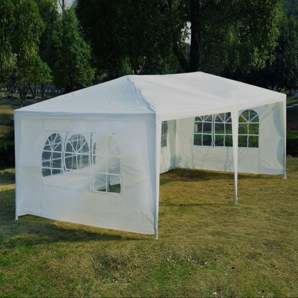 Baštenska tenda 6 × 3 m sa bočnim stranicama