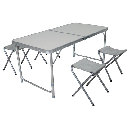 Sklopivi kamping set – Sto i 4 stolice