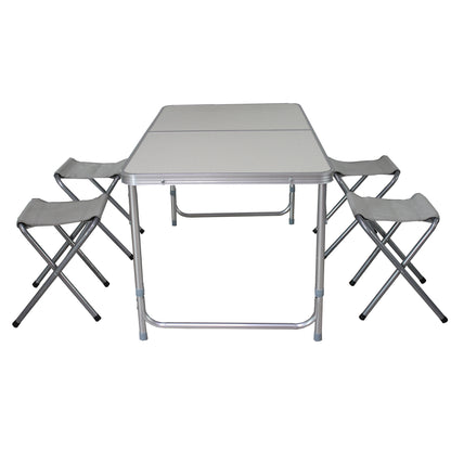 Sklopivi kamping set – Sto i 4 stolice