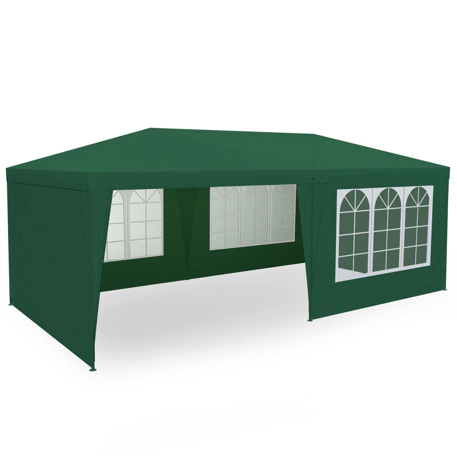 Baštenska tenda 6 × 3 m sa bočnim stranicama