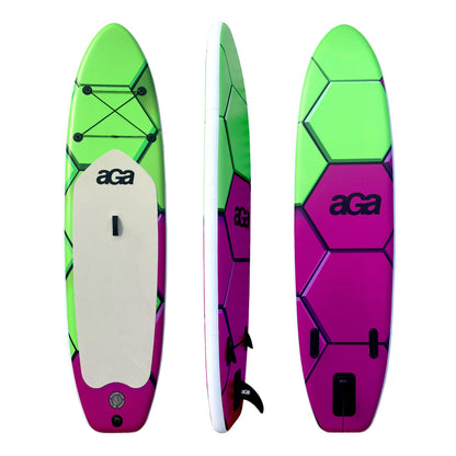 AGA SUP daska 320 × 81 × 15 cm – Ljubičasto-zelena