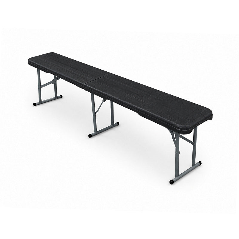 Aga sklopivi baštenski set – Sto + 2 klupe (Crni)