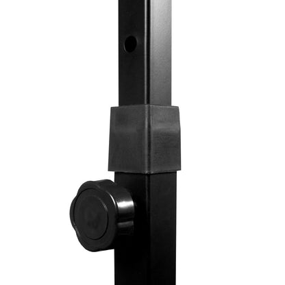 Fitness trambolina 130 cm sa rukohvatom – Crna