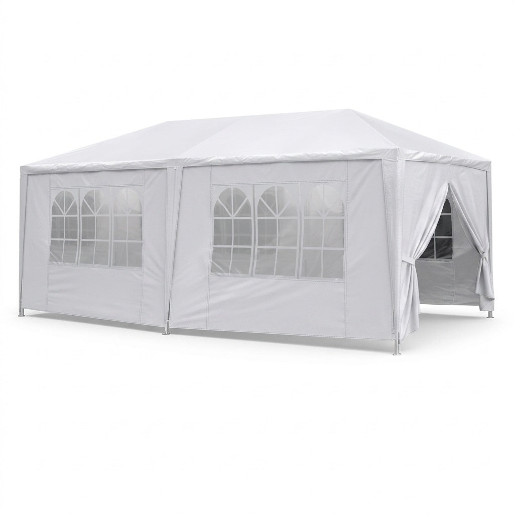 Baštenska tenda 6 × 3 m sa bočnim stranicama