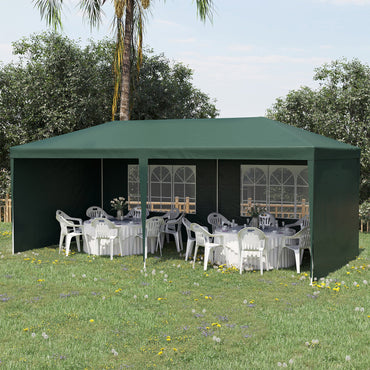 Baštenska tenda 6 × 3 m sa bočnim stranicama
